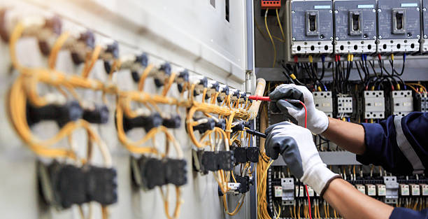Professional Electrician technician working in Premont, TX